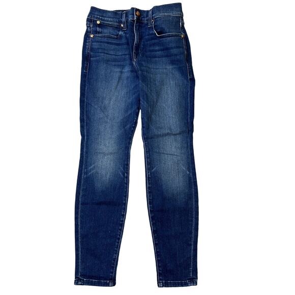 Ayr Jeans Women 28 Medium Wash Denim The Chiller Skinny Stretch - Picture 1 of 14